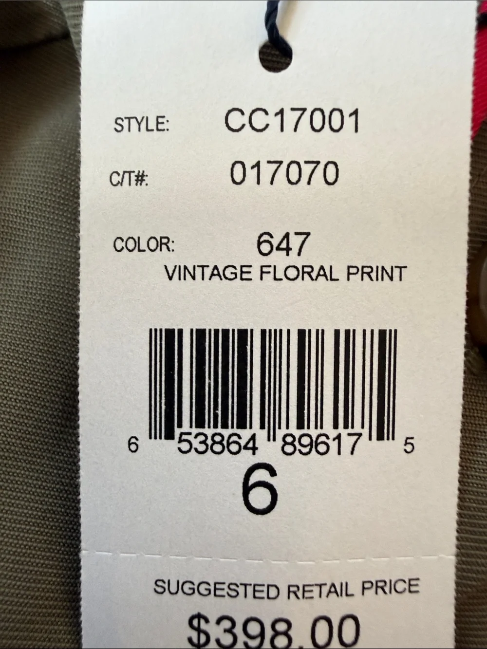 Magaschoni Fuchsia Floral Spaghetti Strep Dress NWT Size 6 - Picture 7 of 7